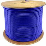 AddOn 1000ft Non-Terminated Blue Cat5e UTP PVC Solid Copper Patch Cable