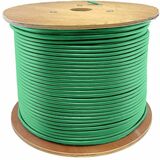 AddOn 1000ft Non-Terminated Green Cat5e UTP PVC Solid Copper Patch Cable