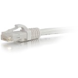 C2G 10ft Cat6a Unshielded Ethernet Cable Cat 6a Network Patch Cable - White