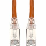 AddOn 0.5ft RJ-45 (Male) to RJ-45 (Male) Orange Cat6A Straight Shielded Twisted Pair PVC Copper Patch Cable