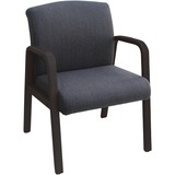 Lorell Flannel-Upholstered Guest Chair