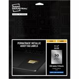 Avery® PermaTrack Metallic Asset Tag Labels, 3/4