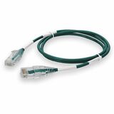 AddOn 1.5ft RJ-45 (Male) to RJ-45 (Male) Straight Green Cat6 UTP Copper PVC Patch Cable