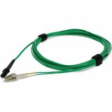 AddOn 5m LC (Male) to MT-RJ (Male) Straight Green OM1 Duplex Fiber OFNR (Riser-Rated) Patch Cable