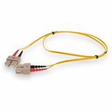 AddOn 2m SC (Male) to SC (Male) Yellow OM4 Duplex Fiber OFNR (Riser-Rated) Patch Cable