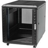 StarTech 15U Server Rack Cabinet - Includes Casters and Leveling feet - 32 in. Deep