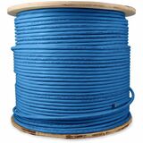 AddOn 1000ft Non-Terminated Blue Cat6A UTP PVC Copper Patch Cable