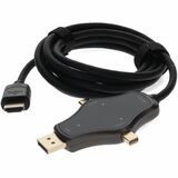 AddOn HDMI/DisplayPort/Mini DisplayPort/USB-C Audio/Video Adapter