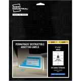 Avery® PermaTrack Destructible Asset Tag Labels, 2