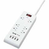 Tripp Lite TLP64USBRA15 6-Outlet Surge Suppressor/Protector