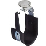 Platinum Tools 1" Top Mount Magnet HPH J-Hook, Black, Box of 10