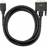 Rocstor Premium HDMI to DVI-D Cable - M/M - 6 ft - 1 x DVI-D Male - 1 x Male HDMI