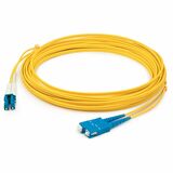 AddOn 54m LC (Male) to SC (Male) Straight Yellow OS2 Duplex LSZH Fiber Patch Cable