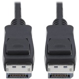 Tripp Lite series DisplayPort 1.4 Cable with Latching Connectors, 8K, M/M, Black, 6 ft.