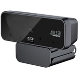 Adesso 4K Ultra HD USB Webcam with Built-in Dual Microphone & Privacy Shutter Cover