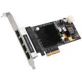 SIIG 4-Port Gigabit Ethernet with PoE PCIe Card - Intel 350