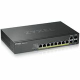 GS2220-10HP ZYXEL 8-port GbE L2 PoE Switch with GbE Uplink
