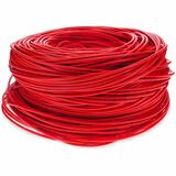 AddOn 1000ft Non-Terminated Red Cat6 UTP PVC Copper Patch Cable