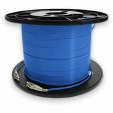 AddOn 60ft LC (Male) to LC (Male) Blue OM4 Duplex Fiber OFNR (Riser-Rated) Patch Cable