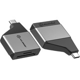 Alogic Ultra Mini USB-C to SD and Micro SD Card Reader Adapter