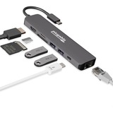 Plugable USB-C 7-in-1 Hub with Ethernet