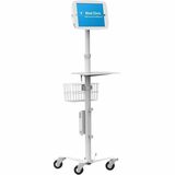 Compulocks iPad Medical Rolling Kiosk - Rise Freedom