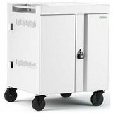 Bretford CUBE Cart Pre-Wired USB-C Charging Cart