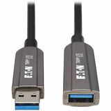 Tripp Lite series U330F-15M-G1 Fiber Optic Extension Data Transfer Cable