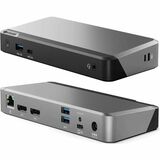 Alogic MX2 USB-C Dual Display DP Alt. Mode Docking Station - With 65W Power Delivery