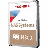 Toshiba N300 14 TB Hard Drive - 3.5" Internal - SATA (SATA/600) - Conventional Magnetic Recording (CMR) Method