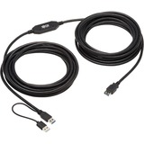 Tripp Lite series U330-10M-1 USB 3.2 Gen 1 Active Extension Repeater Cable (M/F), 10 m (32.8 ft.)