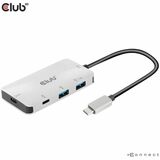 Club 3D USB Type-C PD Charging Hub to 2x Type-C 10G Ports and 2x USB Type-A 10G Ports