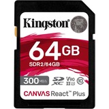Kingston Canvas React Plus 64GB SDXC Card