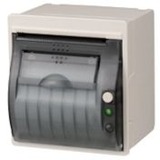 Seiko Direct Thermal Printer - Monochrome - Portable, Panel Mount - Label Print - USB - Serial - With Cutter - Black