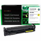 CIG Remanufactured Yellow Toner Cartridge (Reused OEM Chip) for HP 206A (W2112A)