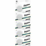 Energizer Industrial 2016 Lithium Batteries, 2016 Energizer Industrial Lithium Batteries, 5 Pack