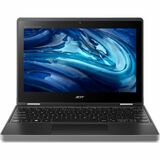 Acer TravelMate Spin B3 B311R-33 TMB311R-33-C04F 11.6" Touchscreen Convertible 2 in 1 Notebook - HD - 1366 x 768 - Intel N100 Quad-core (4 Core) 800 kHz - 4 GB Total RAM - 128 GB SSD - Black