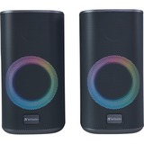 Verbatim RGB Gaming Stereo Desktop Speakers - Graphite