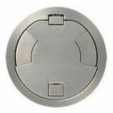 Wiremold 8IN FLUSH STYLE CVR ASSEMBLY SN SATIN NICKEL
