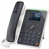 Poly Edge E220 IP Phone - Corded - Corded - Bluetooth, NFC - Desktop, Wall Mountable