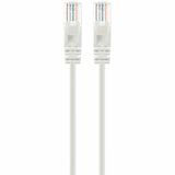Intellinet Cat6a U/UTP Slim Network Patch Cable, 10 ft., White