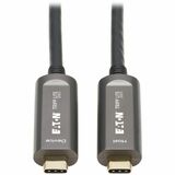 Tripp Lite USB 3.2 Gen 2 Fiber Active Optical Cable, M/M, 15 m (49 ft.)
