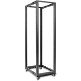Rocstor SolidRack 42U Open Frame Rack - 4 Post - Adjustable Depth