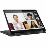 Lenovo 13w Yoga Gen 2 82YR000AUS 13.3" Touchscreen Convertible 2 in 1 Notebook - WUXGA - 1920 x 1200 - AMD Ryzen 7 7730U Octa-core (8 Core) 2 GHz - 16 GB Total RAM - 8 GB On-board Memory - 512 GB SSD - Thunder Black