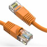 Axiom 12FT CAT5E 350mhz Patch Cable Molded Boot (Orange) - TAA Compliant