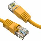 Axiom 9FT CAT5E 350mhz Patch Cable Molded Boot (Yellow) - TAA Compliant