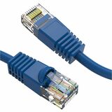 Axiom 35FT CAT5E 350mhz Patch Cable Molded Boot (Blue) - TAA Compliant