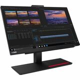 Lenovo ThinkCentre M90a 11CDS0DH00 All-in-One Computer - Intel Core i5 10th Gen i5-10400 Hexa-core (6 Core) 2.90 GHz - 8 GB RAM DDR4 SDRAM - 256 GB M.2 PCI Express NVMe 3.0 x4 SSD - 23.8" Full HD 1920 x 1080 - Desktop - Black