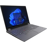 Lenovo ThinkPad P16 G1 21D600BQUS 16" Mobile Workstation - WQXGA - 2560 x 1600 - Intel Core i9 12th Gen i9-12950HX Hexadeca-core (16 Core) 2.30 GHz - 32 GB Total RAM - 1 TB SSD - Storm Gray, Villi Black