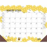 House of Doolittle Recycled Monthly Desk Pad Academic Calendar Honeycomb 22 x 17 Inches